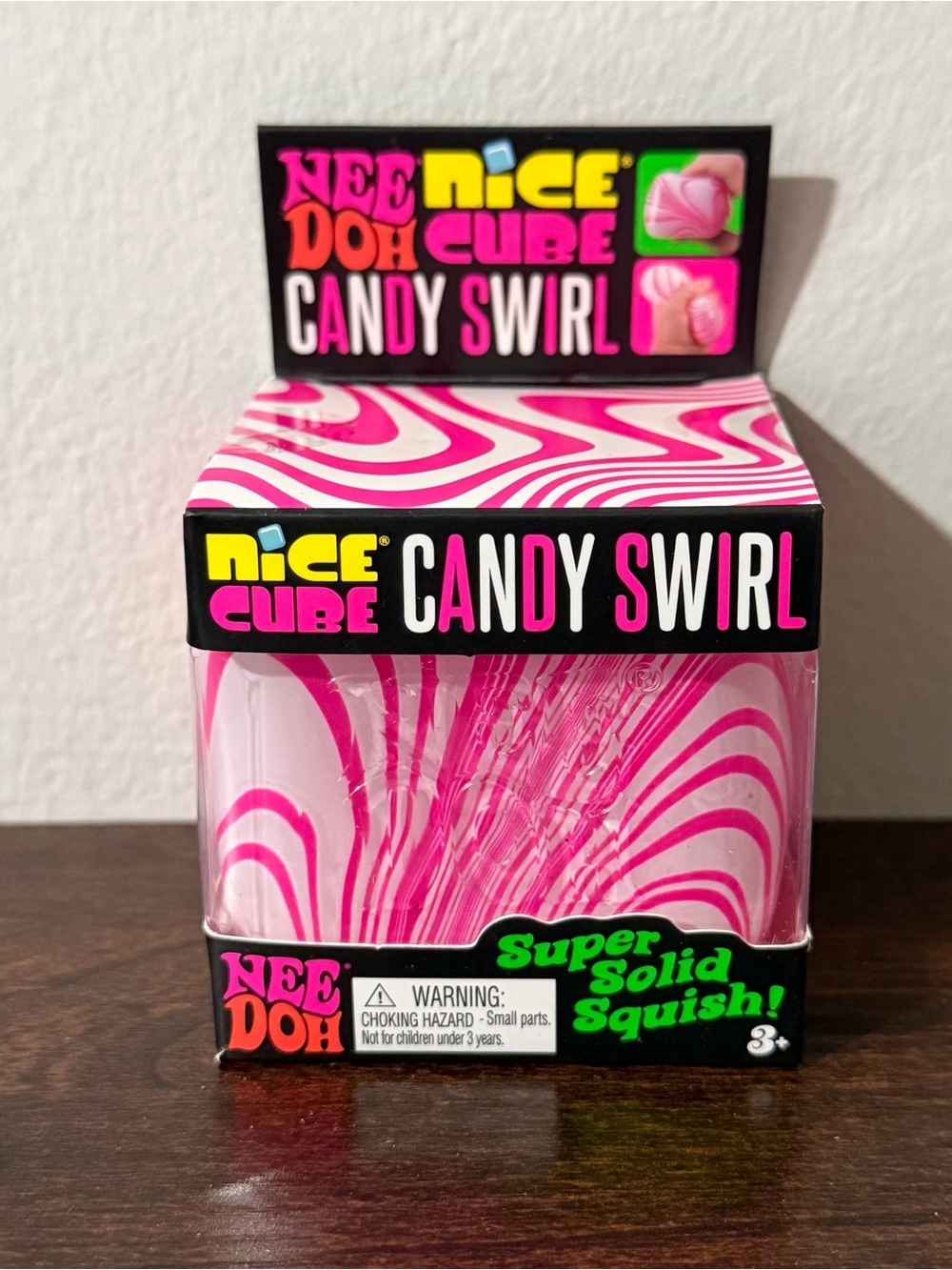 NeeDoh Candy Swirl Nice Cube
